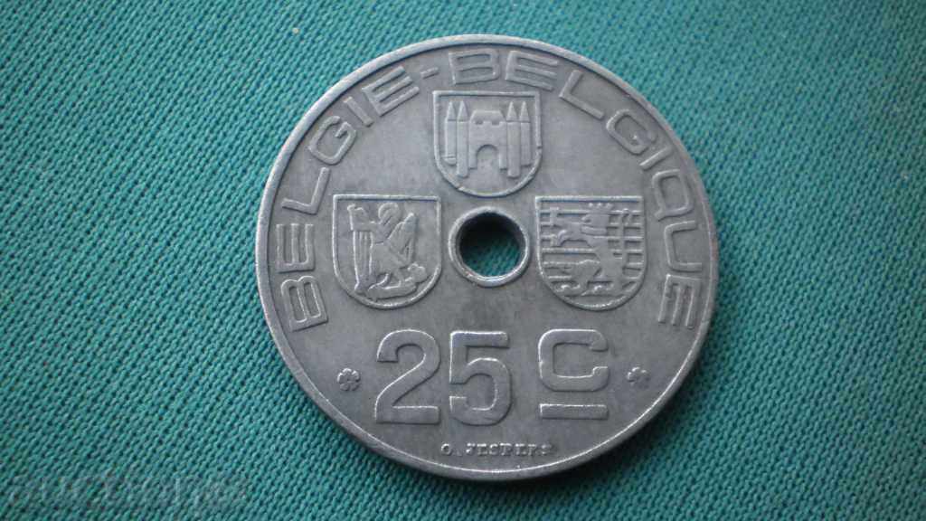 GERMANY-BELGIQUE 25 CENT 1944 GERMANY