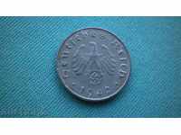 10 pfennig 1942J GERMANY --RYADKA