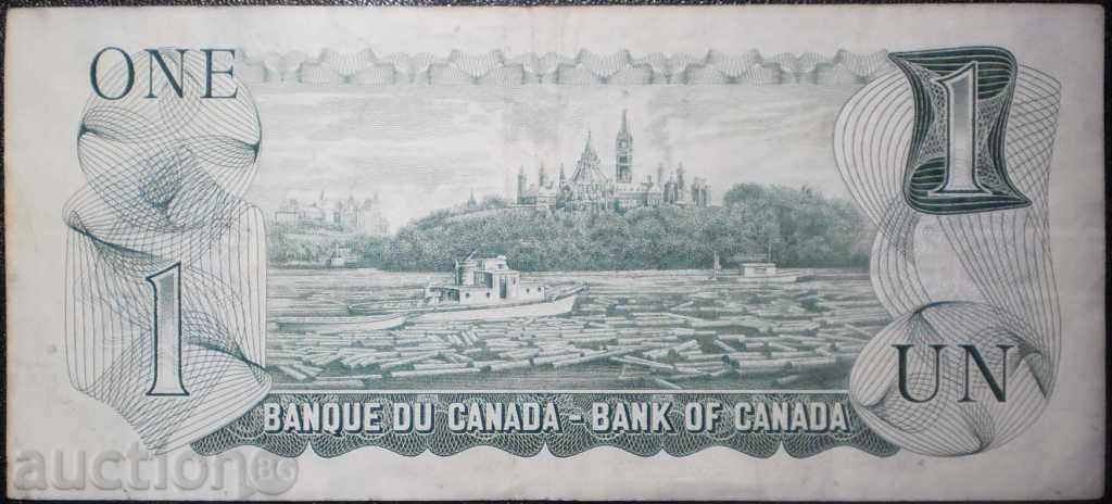 Kanada 1 Dolap 1975 Pyadka Banknota