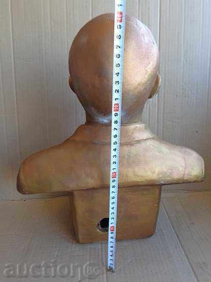Delivery of Plaster bust of Lenin, figure, plastic, 42/35 cm