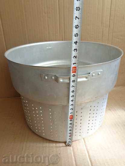 Delivery of Aluminum vessel with cover, USSR Delivery of Aluminum vessel with cover, USSR