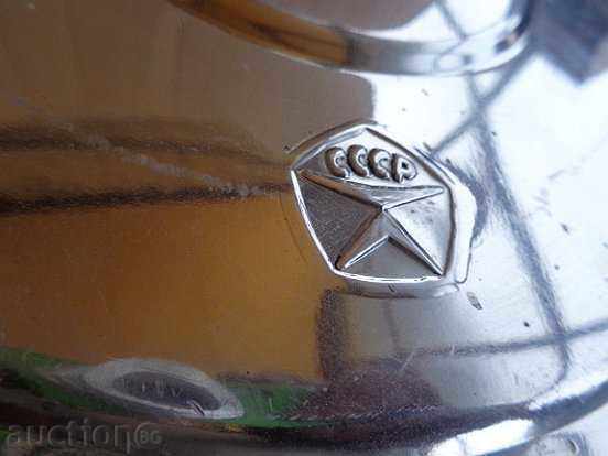 Aluminum vessel with cover, USSR - 7 Aluminum vessel with cover, USSR - 7