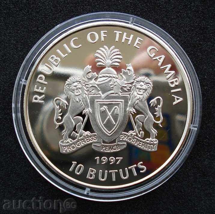 (¯` '• .¸ 10 booths 1997 GAMBIA UNC ¸.''¯¯) with price € 17.00 | 33.25 BGN