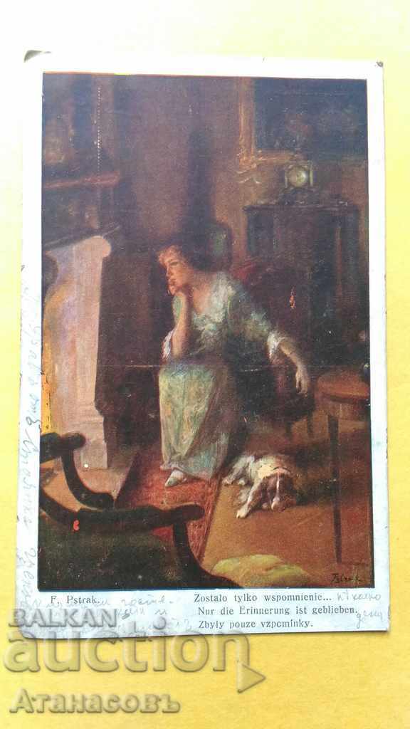 Vechea carte color 1920 pentru Vratsa