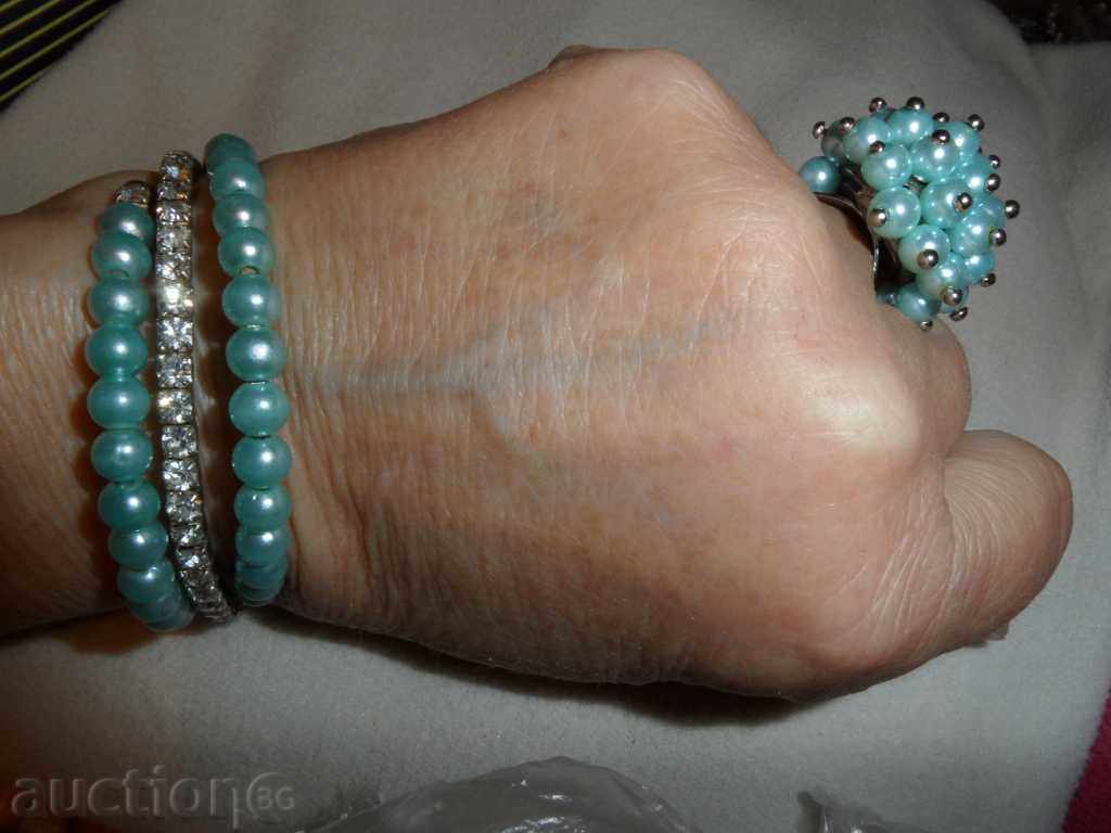 Auction  RING and RING with pearls