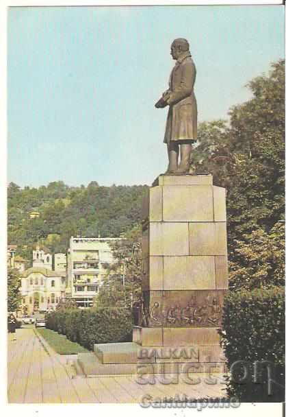 Map Bulgaria Gabrovo Monument of Vasil Aprilov *