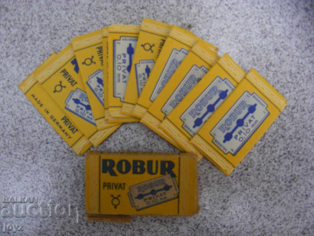 Auction  Solingen shaving blades