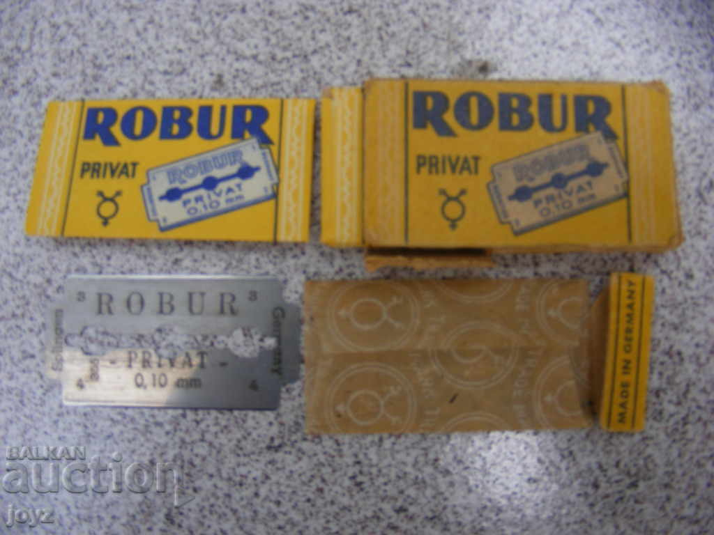 Delivery of Solingen shaving blades