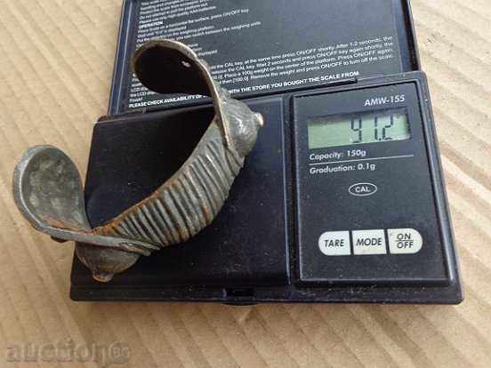 Renaissance bronze slingshot bracelet, jewelry, jewel - 6 Renaissance bronze slingshot bracelet, jewelry, jewel - 6