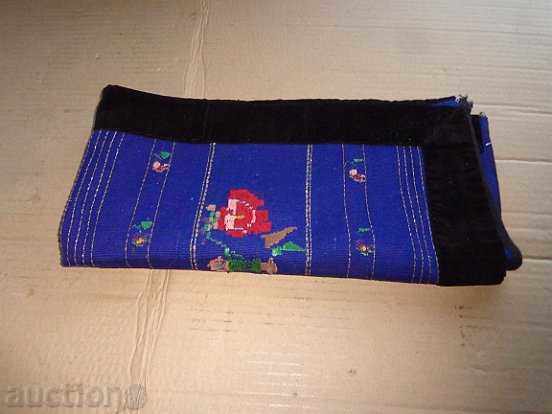 Old hand woven apron with embroidery, costume - 7 Old hand woven apron with embroidery, costume - 7