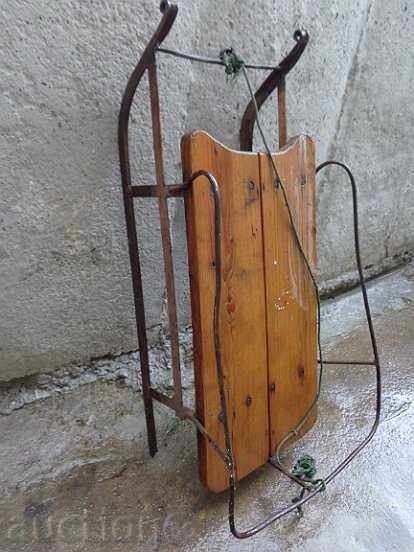 sanie, jucării, fier forjat pentru copii de bătrâni - 6