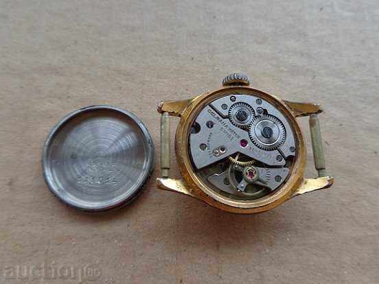 Handmade Swiss watch "DILBANA" with gold plating, second hand - 7 Handmade Swiss watch "DILBANA" with gold plating, second hand - 7