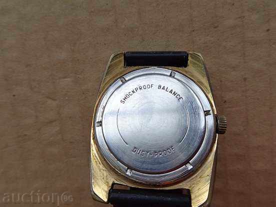 Vostok Hand-Wound Watch with Gold Plating, Second Hand, WORKING - 5 Vostok Hand-Wound Watch with Gold Plating, Second Hand, WORKING - 5