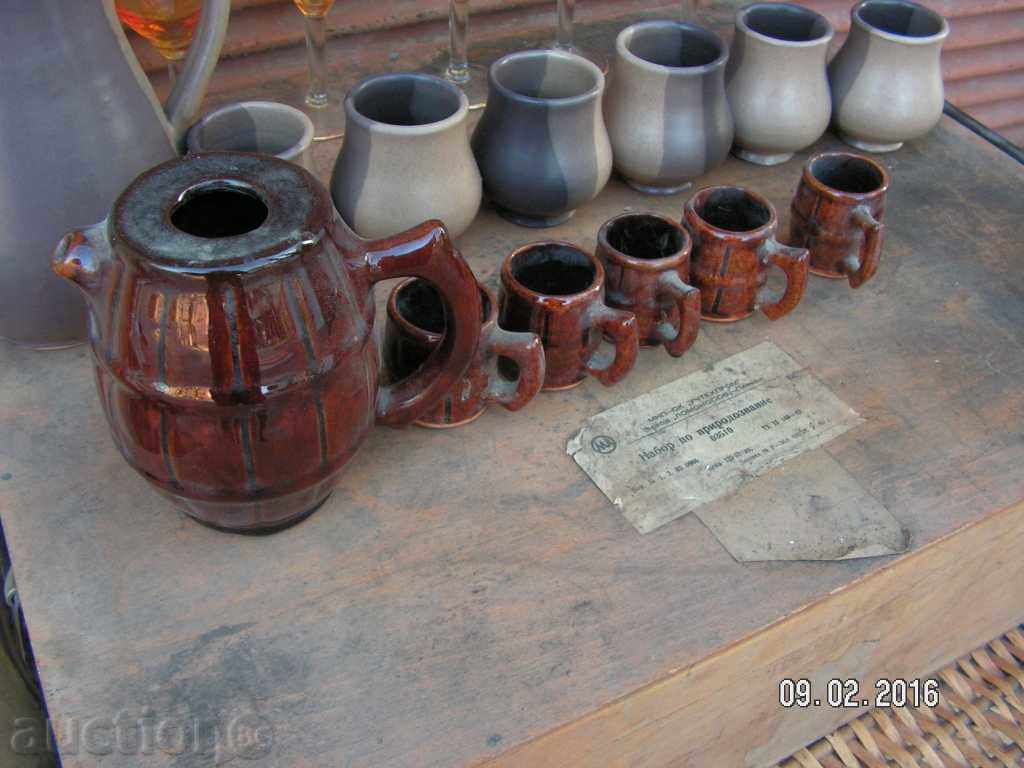 6288. STAR SERVICE FOR CRAZY GRAINED CERAMICS with price 12.00 BGN | € 6.14 6288. STAR SERVICE FOR CRAZY GRAINED CERAMICS with price 12.00 BGN | € 6.14