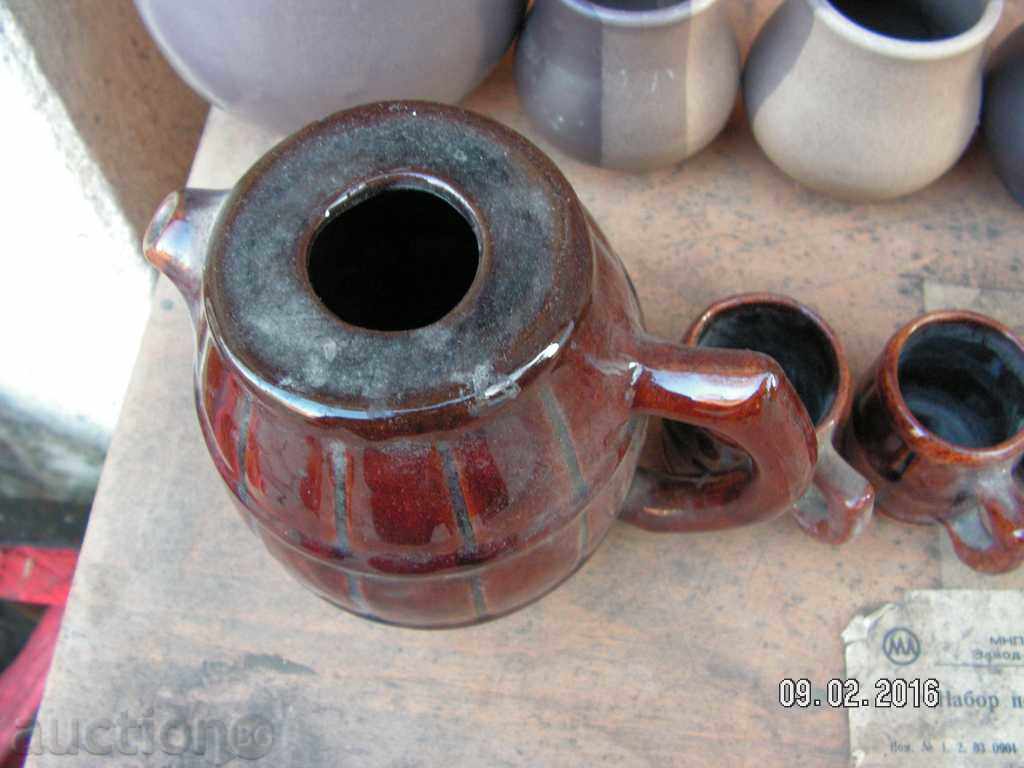 6288. STAR SERVICE FOR CRAZY GRAINED CERAMICS - 5 6288. STAR SERVICE FOR CRAZY GRAINED CERAMICS - 5