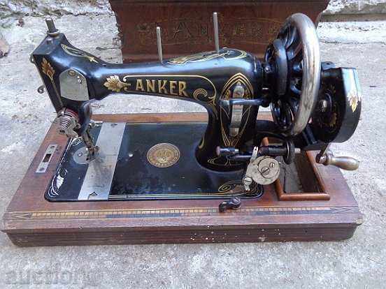 Old manual sewing machine "ANKER", working with price 185.00 BGN | € 94.59 Old manual sewing machine "ANKER", working with price 185.00 BGN | € 94.59