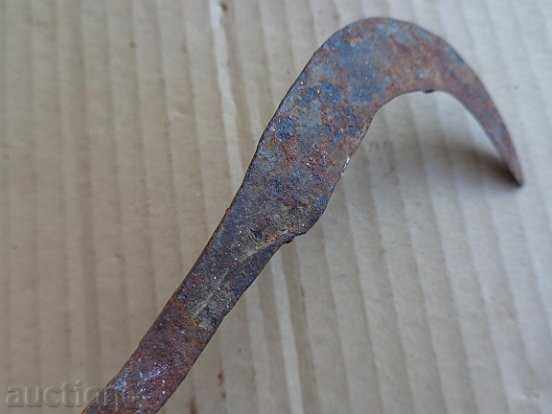 Delivery of Old hand forged wagon, wrought iron Delivery of Old hand forged wagon, wrought iron