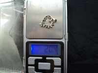 Argint pandantiv -Heart.