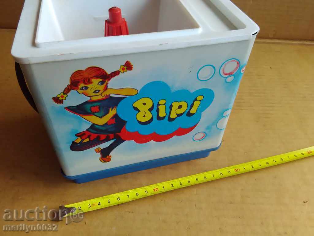 Παιδικό τσίγκινο πλυντήριο ρούχων Pippi Longstocking USSR - 5 Παιδικό τσίγκινο πλυντήριο ρούχων Pippi Longstocking USSR - 5