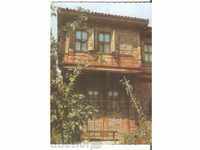 Card Bulgaria Sozopol Old house 3 **