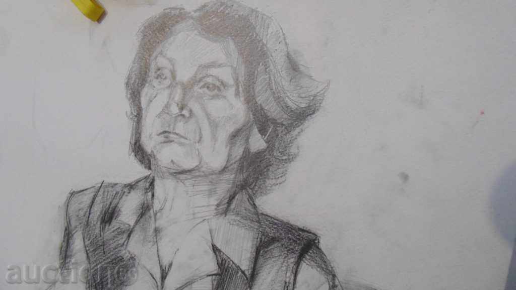 Auction  Pencil Graphics Picture