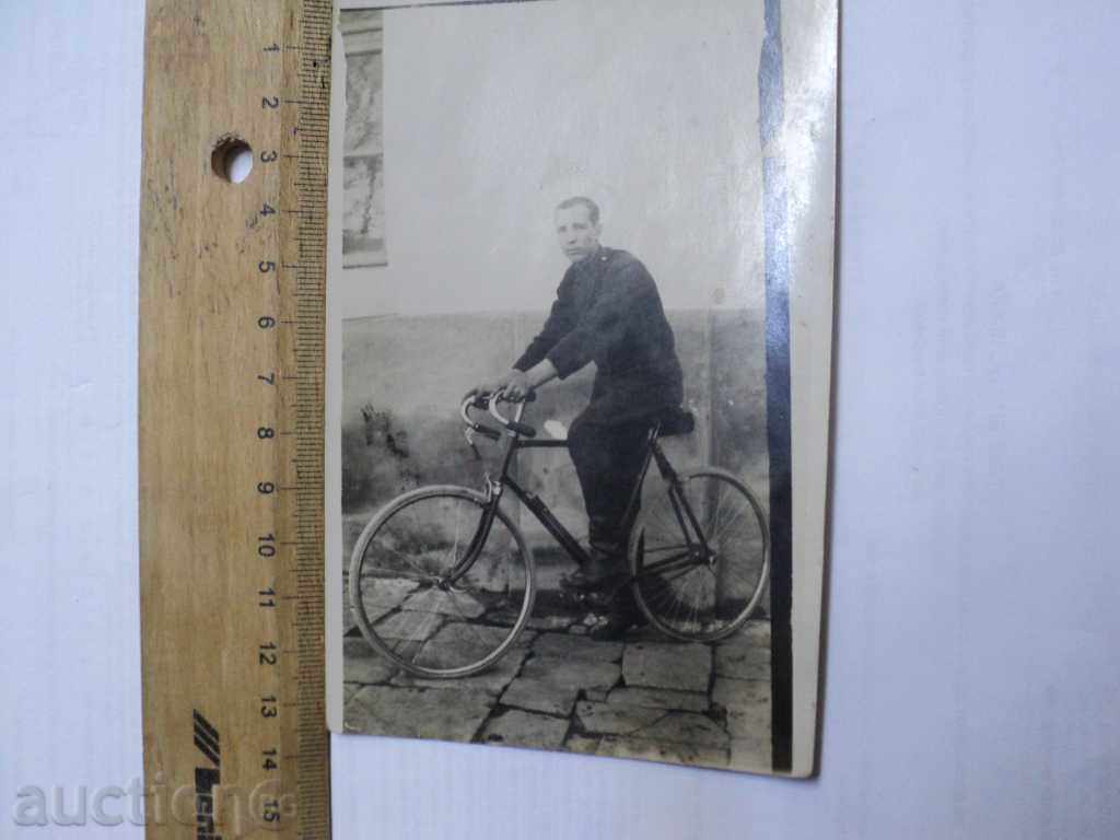 OLD PICTURE SOLDIER WITH WHEEL. with price 15.00 BGN | € 7.67 OLD PICTURE SOLDIER WITH WHEEL. with price 15.00 BGN | € 7.67