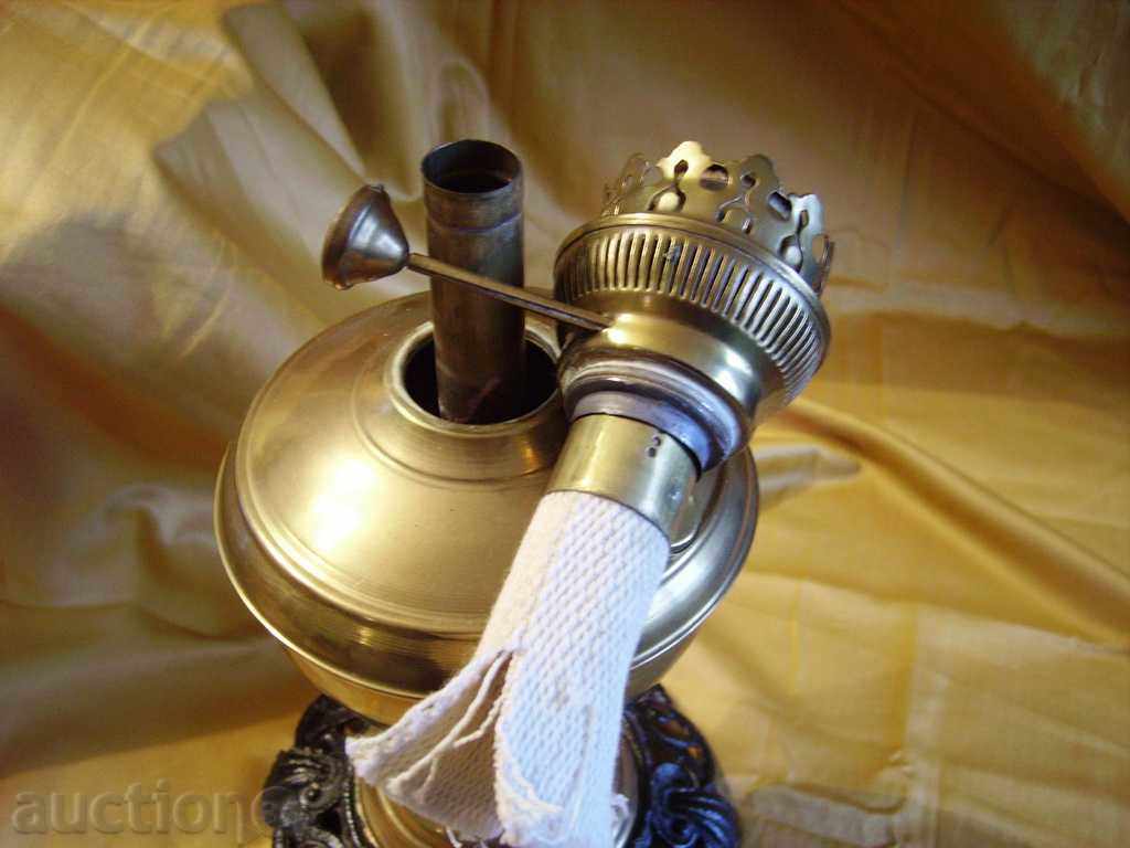 An ancient brass lamp lamp - 5