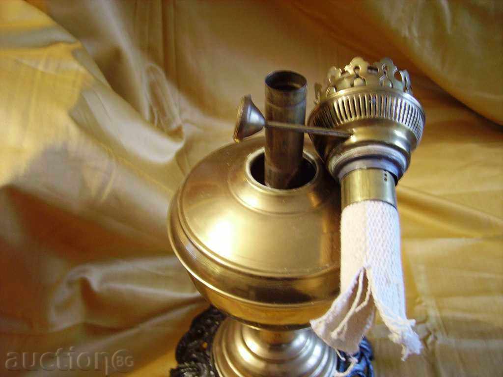 An ancient brass lamp lamp - 6