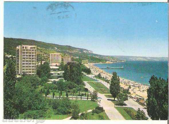 Καρτ ποστάλ Βουλγαρία Βάρνα Golden Sands Δείτε 14 *