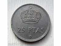 Spain 25 pesetas 1975 (80) / Spain 25 Pesetas 1975 (80)