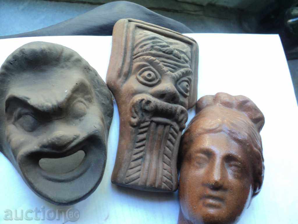 Auction DECORATIVE MASKS FOR SCREEN-SET. Auction DECORATIVE MASKS FOR SCREEN-SET.