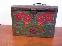 RUSSIAN Tsarist Tin Candy Box ODESSA 19th Century LARGE