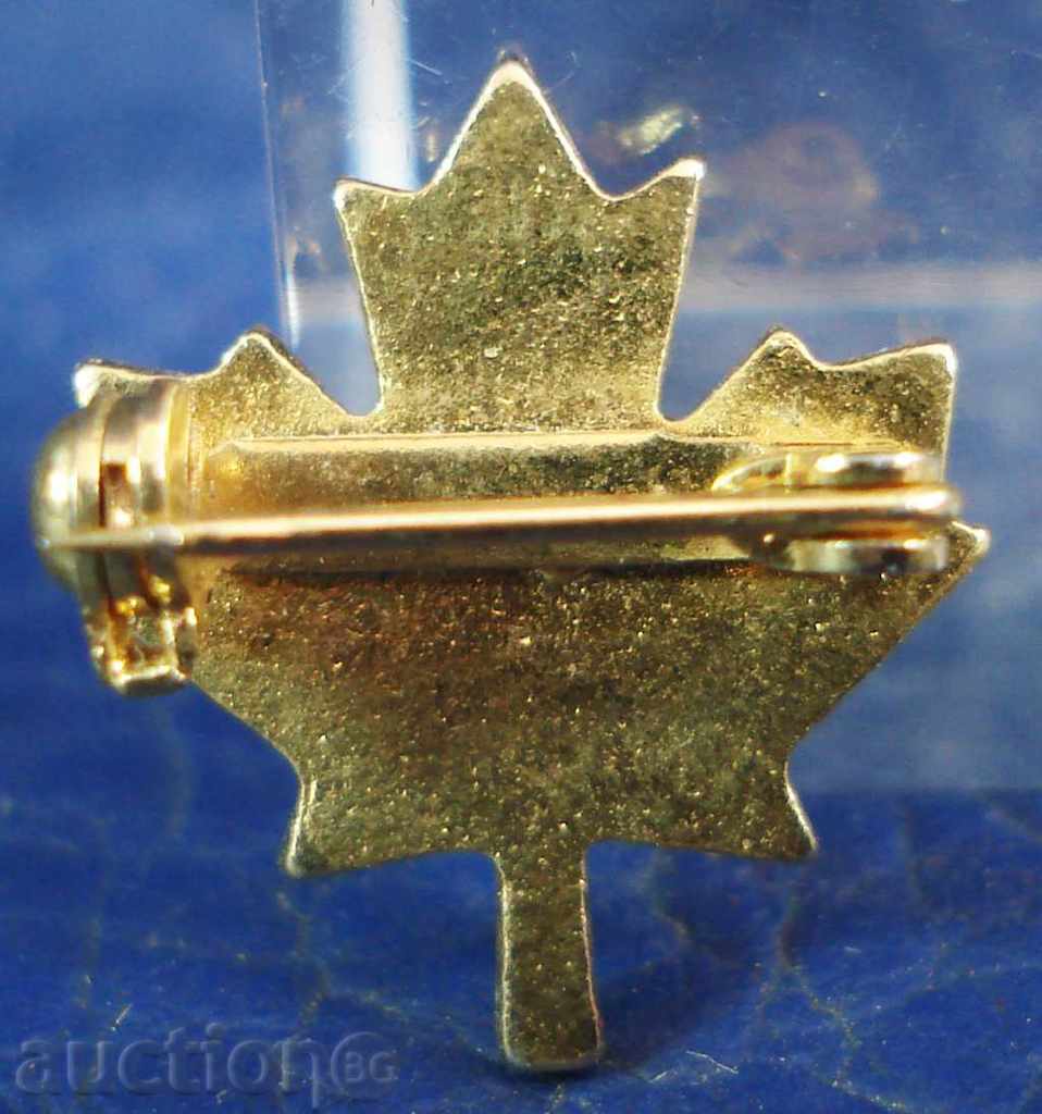 4742 Canada the country maple maple leaf enamel gilt with price 1.00 BGN | € 0.51 4742 Canada the country maple maple leaf enamel gilt with price 1.00 BGN | € 0.51