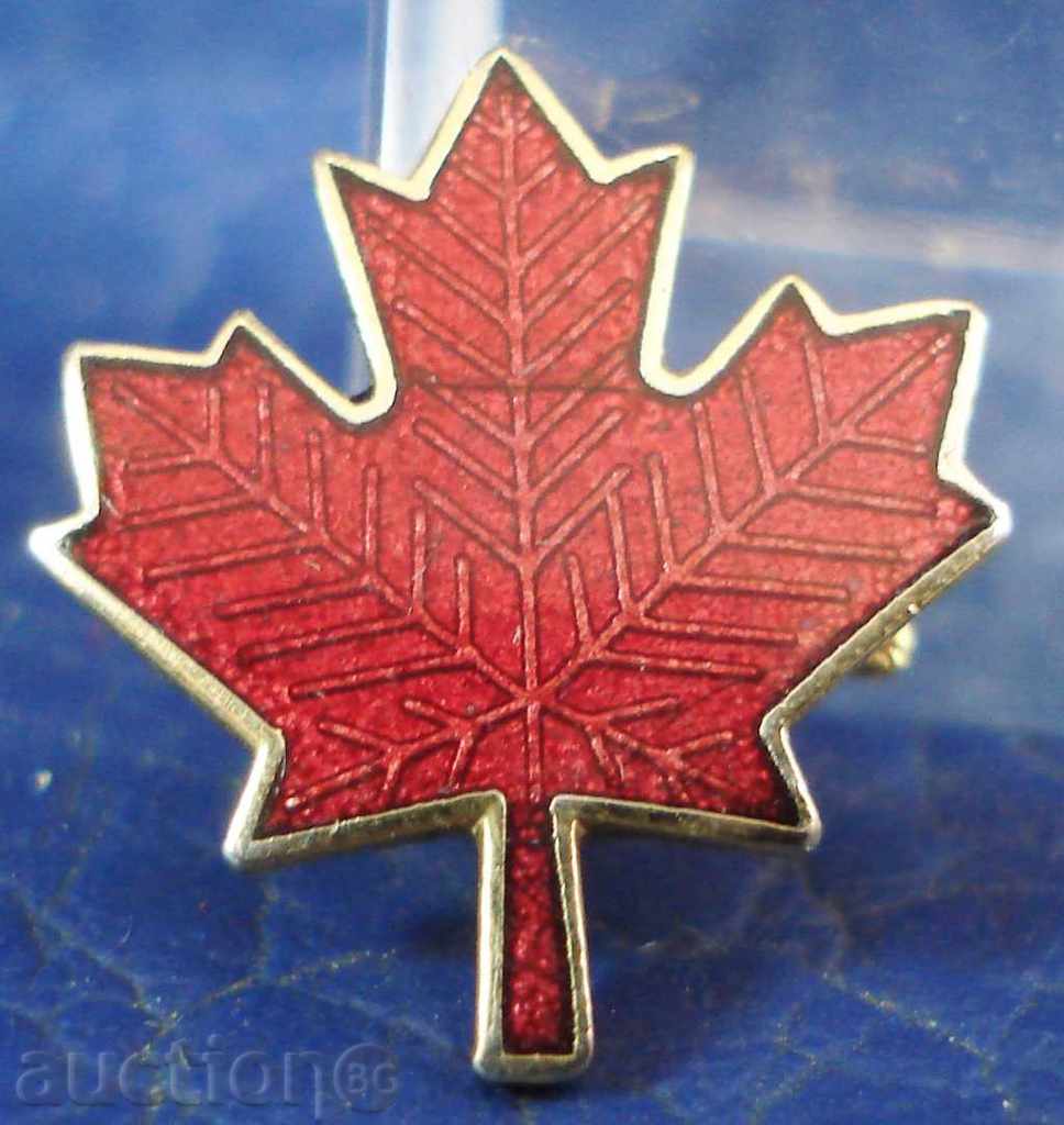 4742 Canada sinvola smalțului frunze de arțar gilt țării