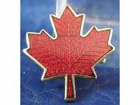 4742 Καναδάς sinvola σμάλτο επίχρυσο φύλλο σφενδάμου της χώρας