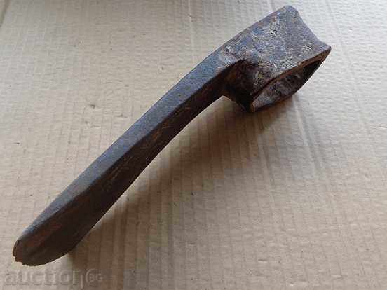 Old forged turntable, wrought iron, picking, tool, top - 5 Old forged turntable, wrought iron, picking, tool, top - 5