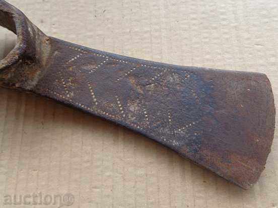 Old forged turntable, wrought iron, picking, tool, top - 7 Old forged turntable, wrought iron, picking, tool, top - 7