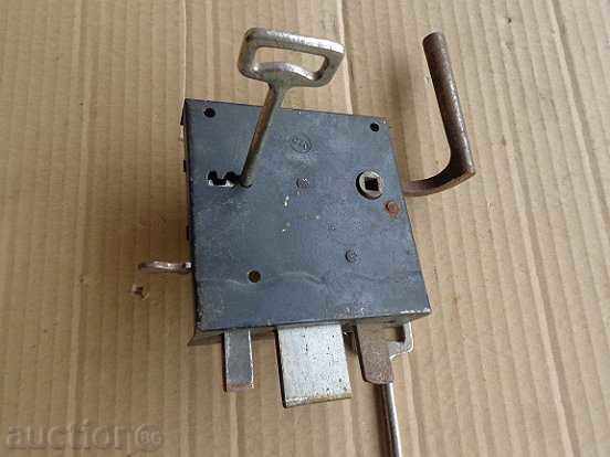 An old lock with keys, key, latch - 5 An old lock with keys, key, latch - 5