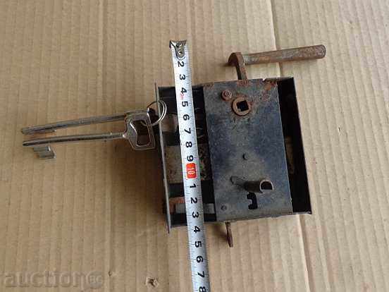 An old lock with keys, key, latch - 6 An old lock with keys, key, latch - 6