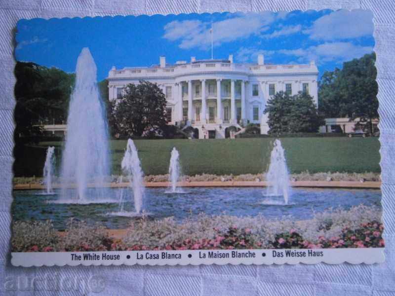 carte veche WASHINGTON - Statele Unite ale Americii - WHITE HOUSE - 8 O-TE / 2 /
