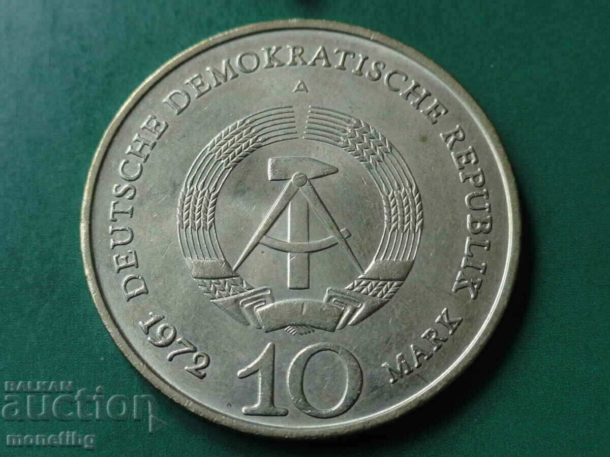 Germany 1972 - 10 brands "Buchenwald Memorial" GDR - 6