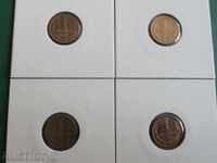 Русия (СССР) 1982-87г.- 1 копейка (4 броя)