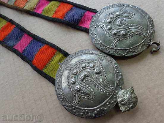 Renaissance Hammered Silver Pafts with Belt, Pafts, Silver - 5