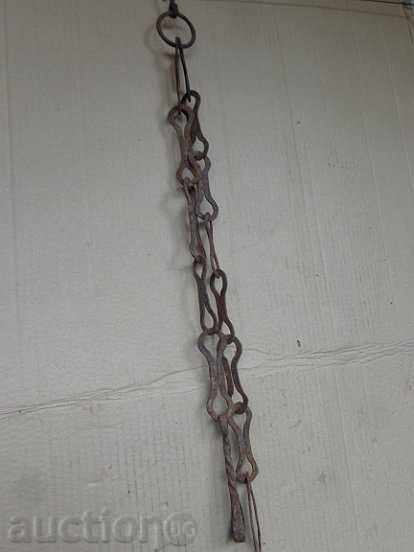 Παλιά εστία της αλυσίδας, σφυρήλατο σίδερο, παλιά πρωτόγονη - 6 Παλιά εστία της αλυσίδας, σφυρήλατο σίδερο, παλιά πρωτόγονη - 6