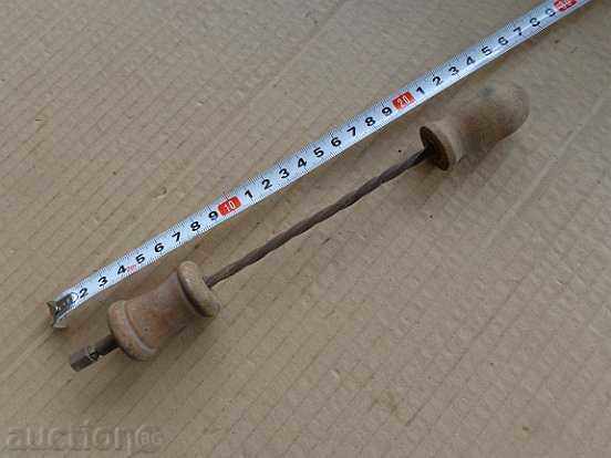 Auction Old carpentry, drill, tool, wrought iron Auction Old carpentry, drill, tool, wrought iron