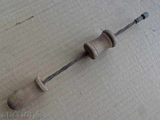 Old carpentry, drill, tool, wrought iron - 6 Old carpentry, drill, tool, wrought iron - 6