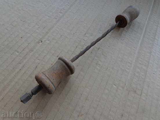 Old carpentry, drill, tool, wrought iron - 7 Old carpentry, drill, tool, wrought iron - 7