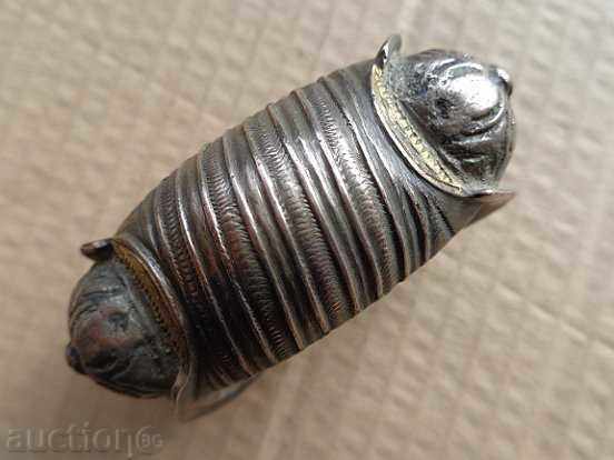 Renaissance slingshot bracelet made of sachan, jewelry, enamel