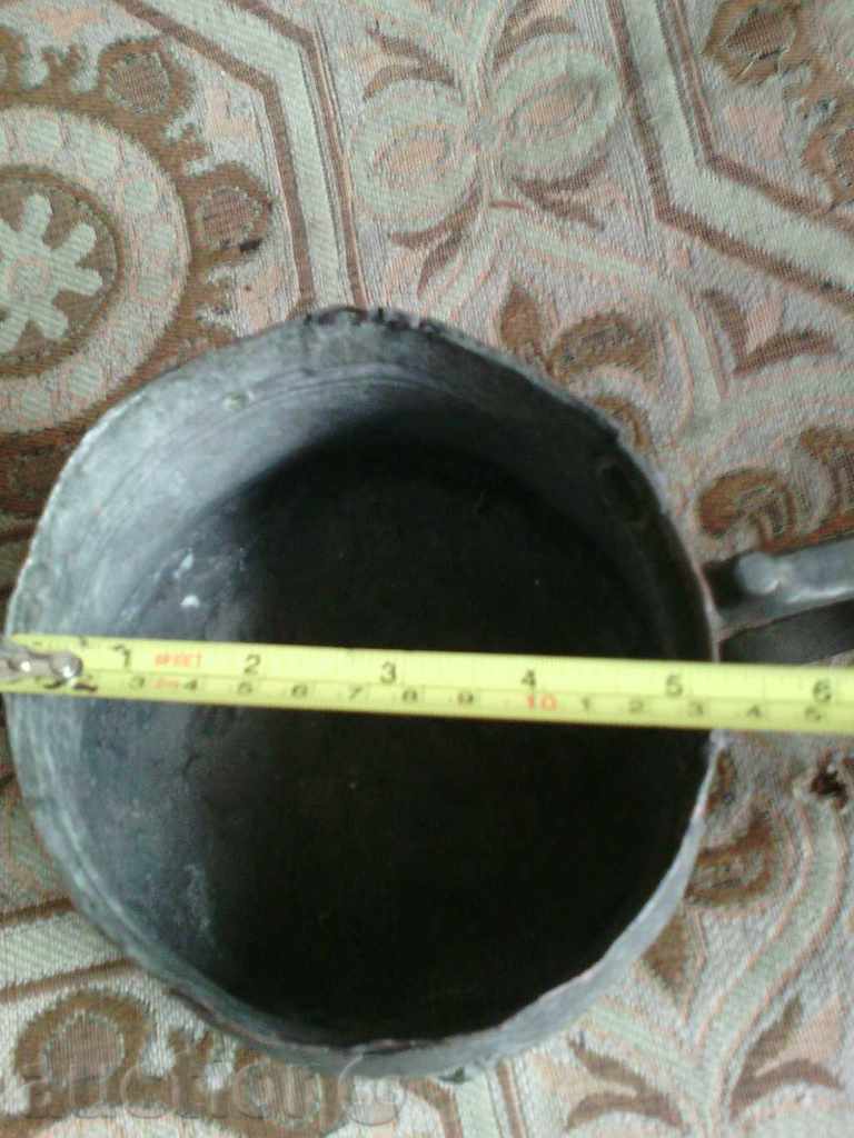 Χαλκός κατσαρόλα ένα Bakar καζάνι χαλκού