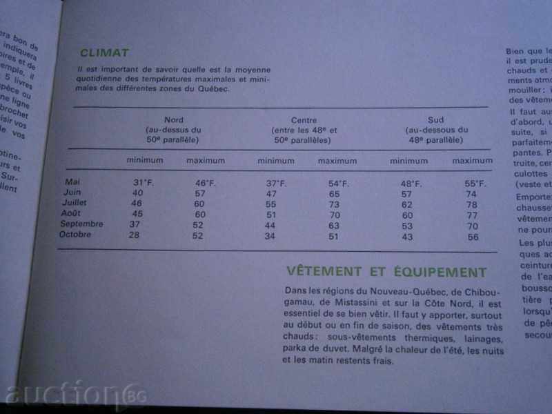 Auction KVEBEK CANADA - SPORTS FISHING - 1971 Auction KVEBEK CANADA - SPORTS FISHING - 1971